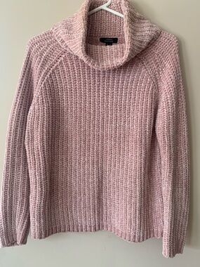 Urban Heritage Dusty Rose Chunky Cowl Sweater